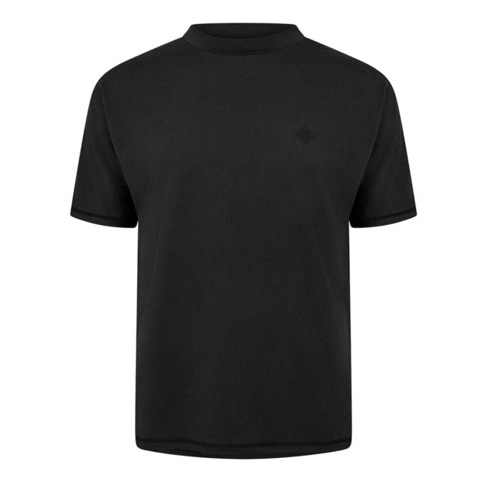 Couture Club Mens Rubberised Logo Training T-Shirt / Black